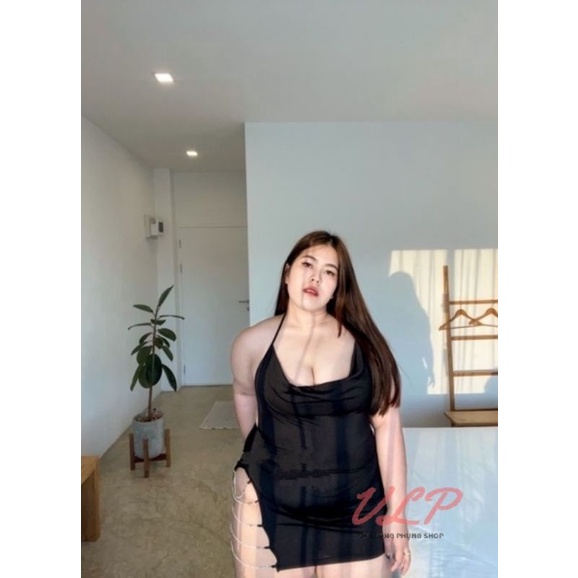 [BIGSIZE_90KG]_DN68_Body kèm xích hở lưng sexy