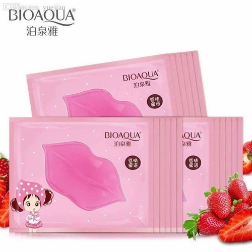 COMBO 10 Mặt Nạ Môi BIOAQUA Dưỡng Ẩm Môi Cải Thiện Tình Trạng Môi Khô Giúp Môi Hồng Mềm Mại