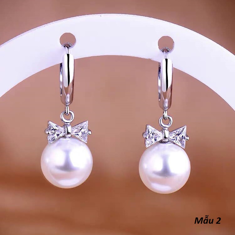 Bông tai bạc Ý các mẫu MS75d