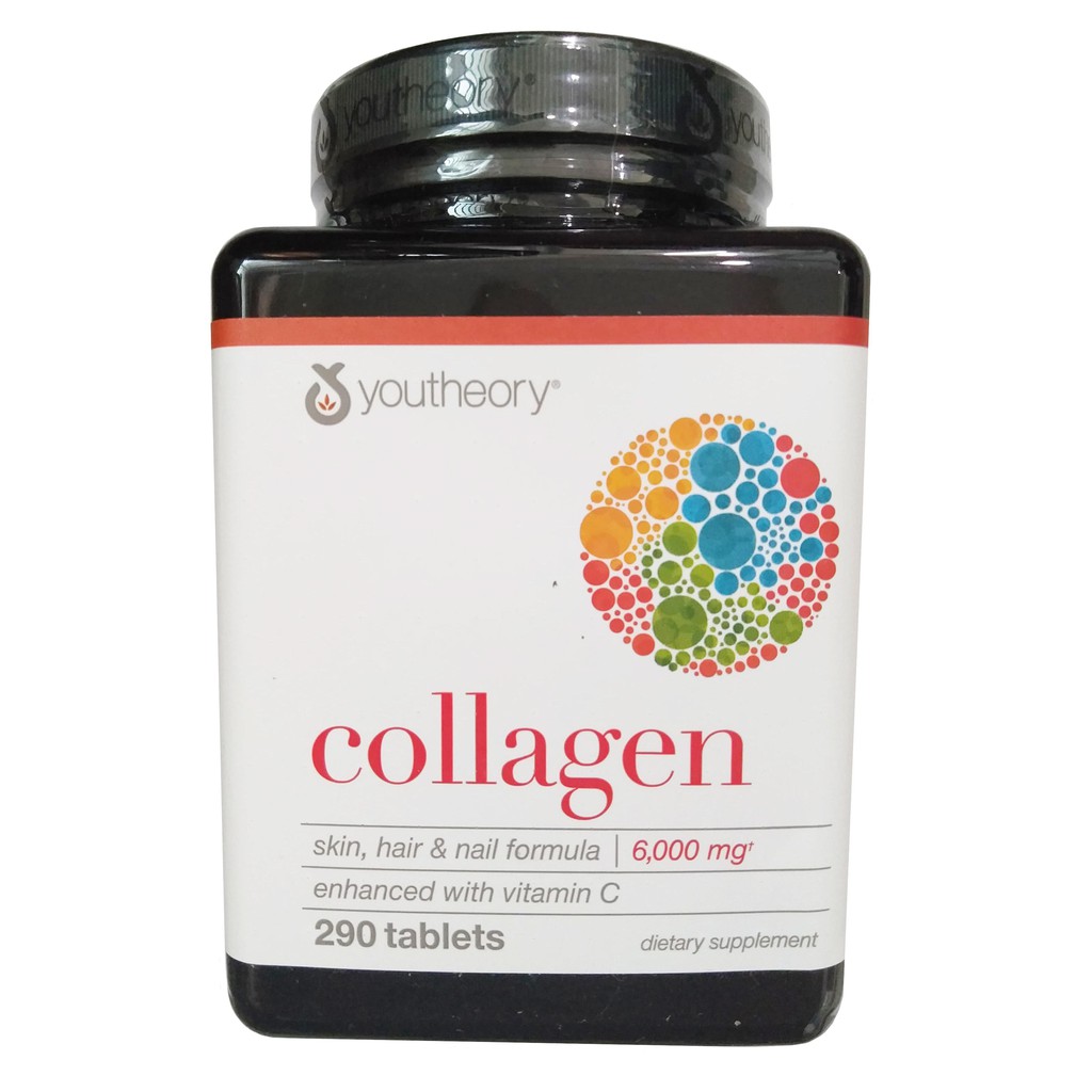 Youtheory Collagen Type 1,2 & 3 290 Viên Của Mỹ
