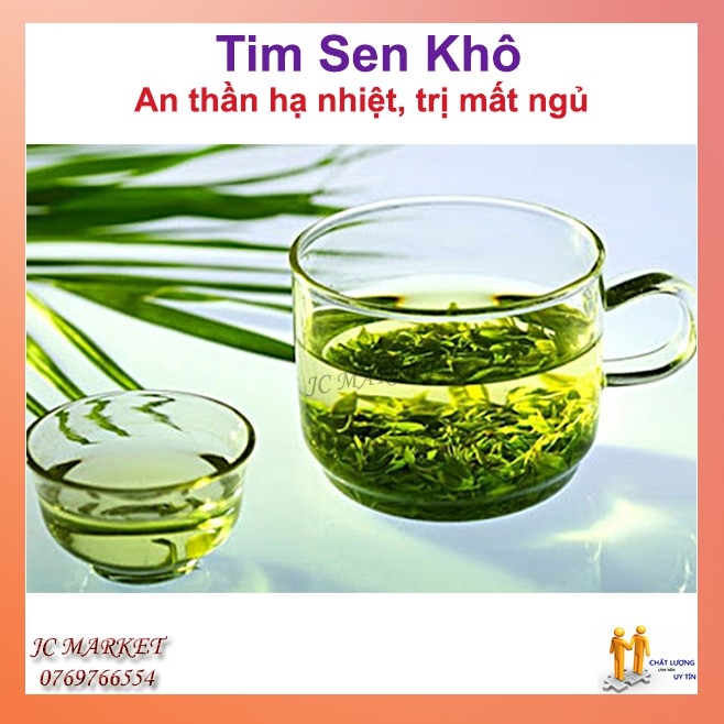 [HCM]100 gram Trà Tâm Sen (Tim Sen) khô hàng ngon