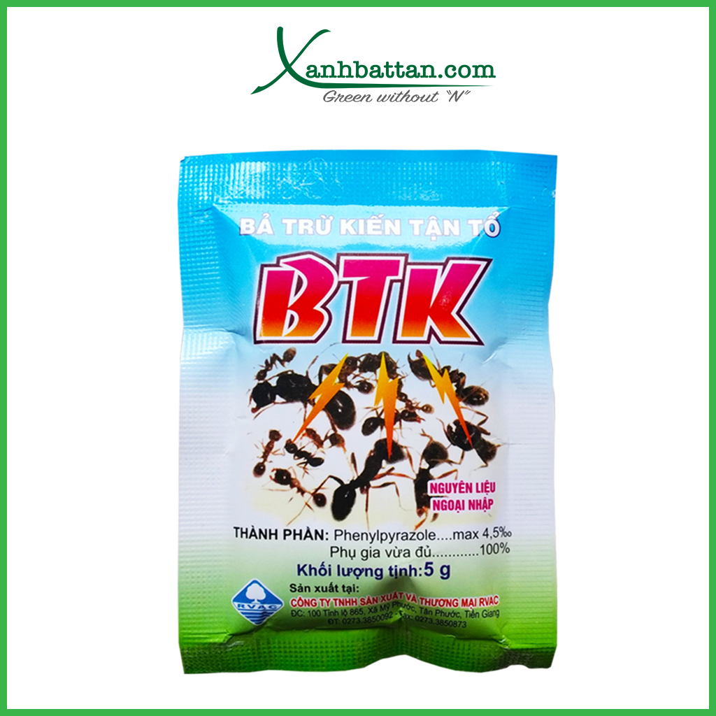 Bả Trừ Kiến Tận Ổ BTK Gói 5 gram