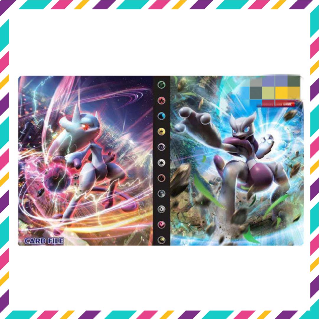 Album pokemon, sách sưu tầm thẻ pokemon đựng được 240 thẻ bài pokemon