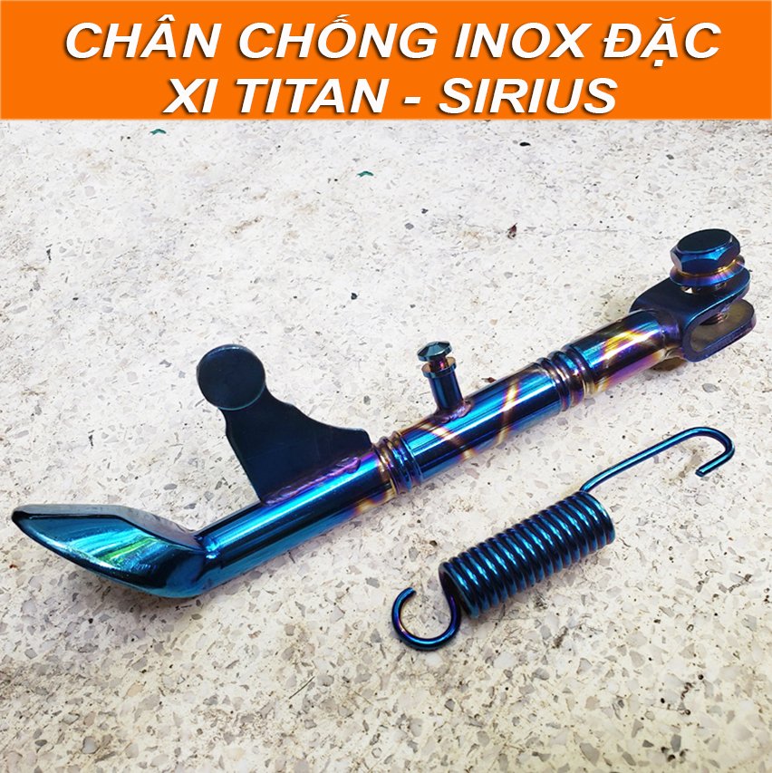 CHÂN CHỐNG ĐẶC XE SIRIUS-KIỂU TITAN 7 MÀU