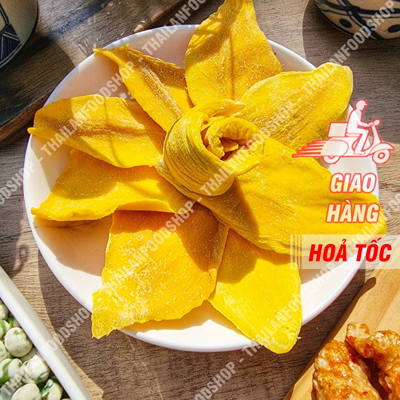 Xoài sấy dẻo - lon 500gr