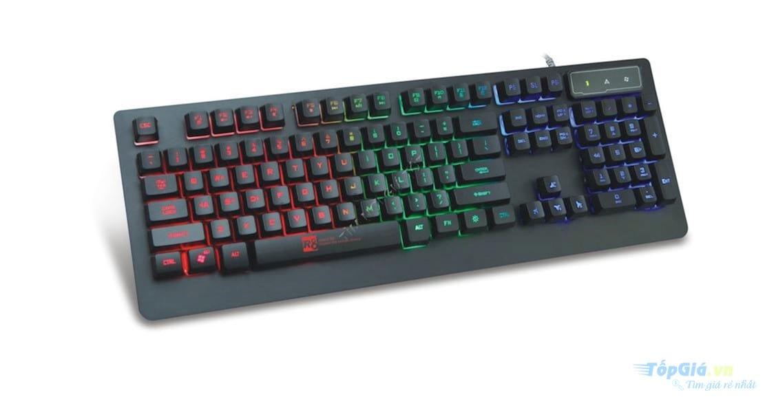 BÀN PHÍM GIẢ CƠ R8-1822 USB–LED CAO CẤP