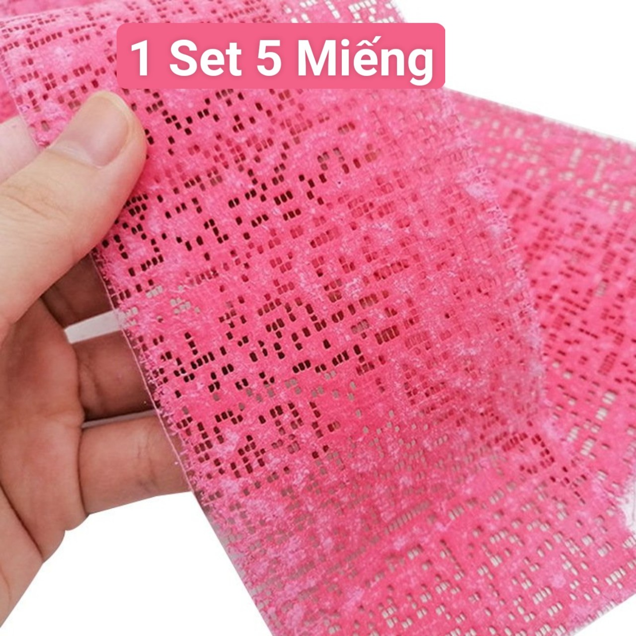 Mặt Nạ Thạch Cao Lụa , Mặt Nạ Nâng Cơ - 1 Set 5 Miếng