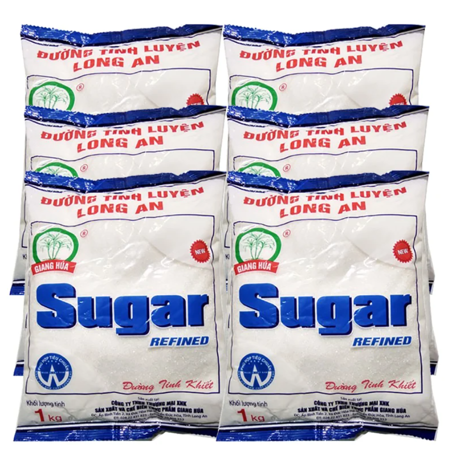Đường tinh luyện sạch long an 1kg