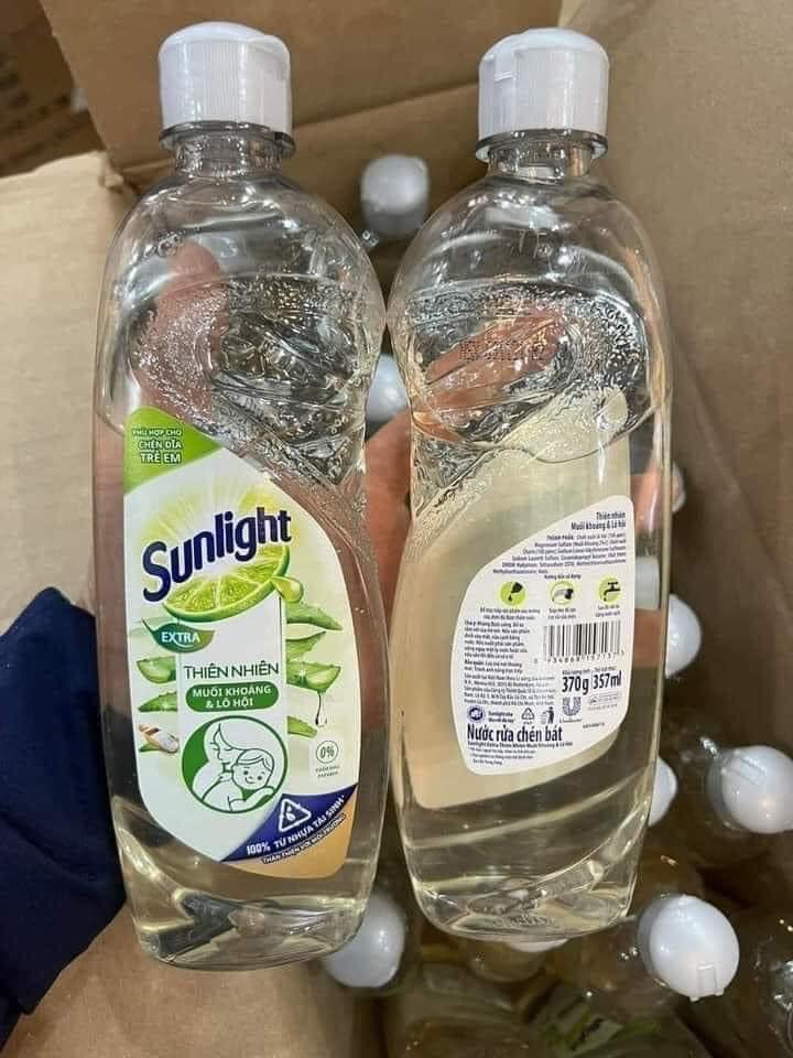 Nước Rửa Chén Sunlight Thiên Nhiên Chai 370G