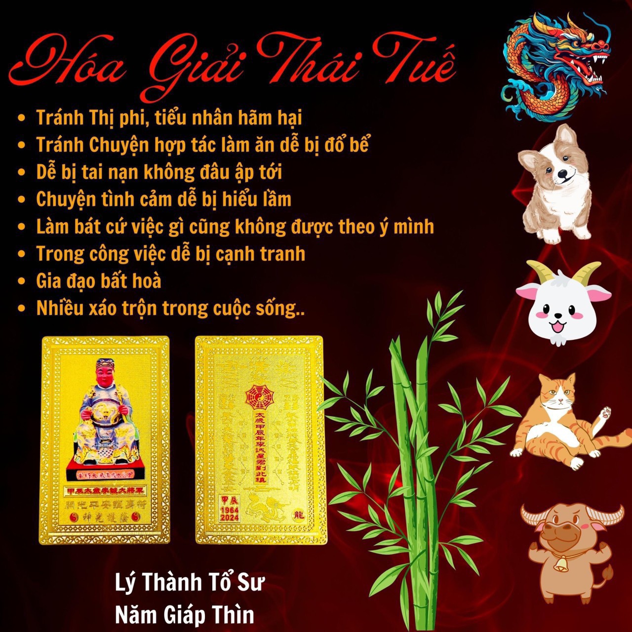 Kim bài Thái Tuế 2025