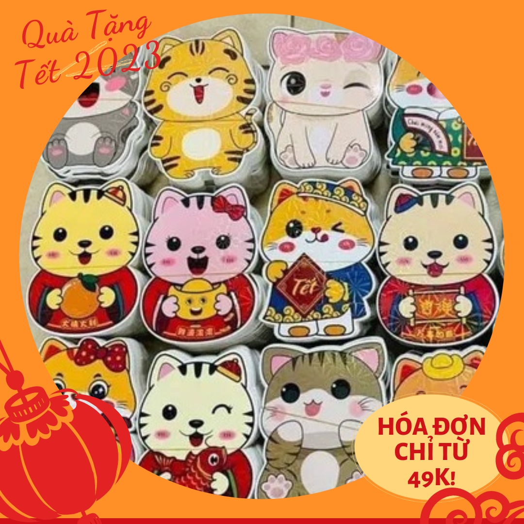 [ Quà Tặng 2024 ] Bao Lì Xì Tết Chibi 2024