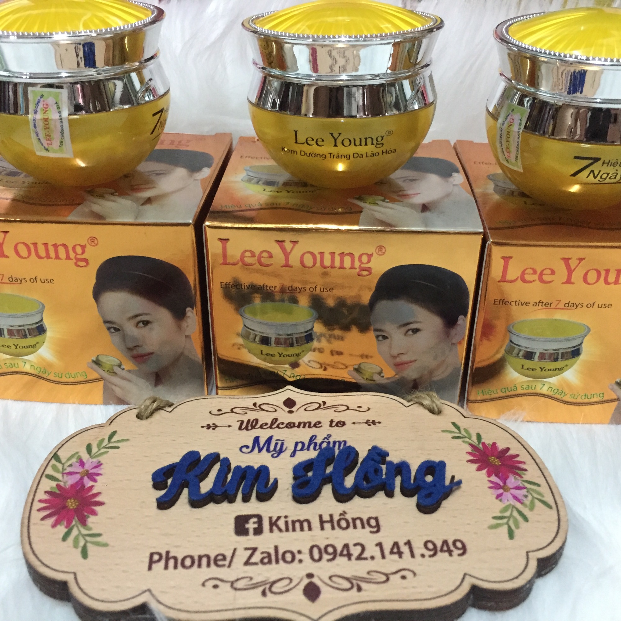 👸 kem lee young dưỡng trắng da lão hoá cty kim minh vn