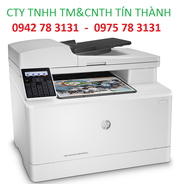 Máy in đa chức năng HP Color LaserJet Pro M181fw (T6B71A)