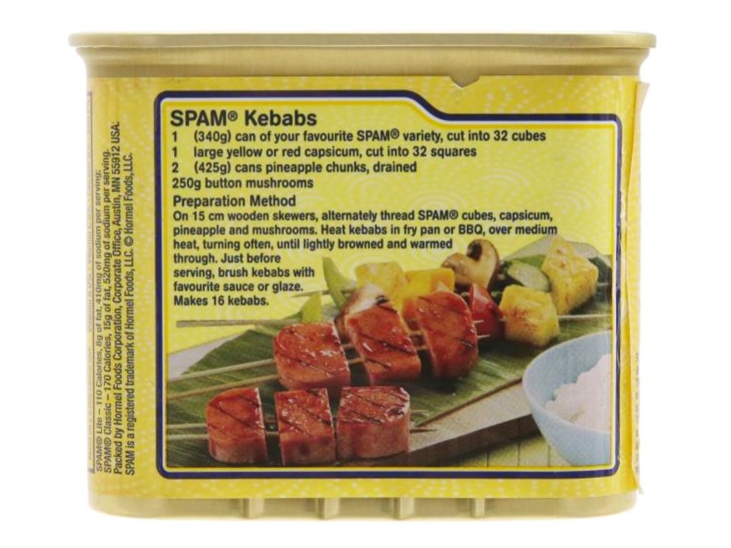 Thịt Hộp Hormel Spam Lite (Hộp 340Gr)