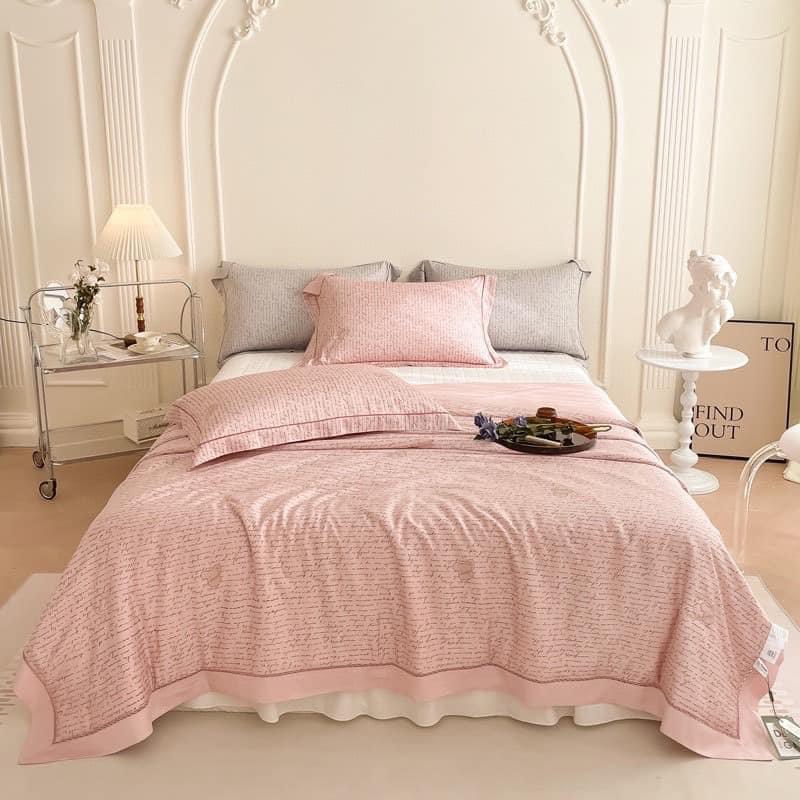 High-Quality 3-Layer Quilted Tencel Silk Summer Blanket