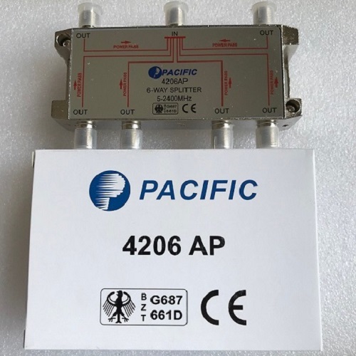 Bộ Chia 2, 3, 4, 6, 8 PCT PACIFIC (LOẠI 1) Chia Cáp, Anten KTS