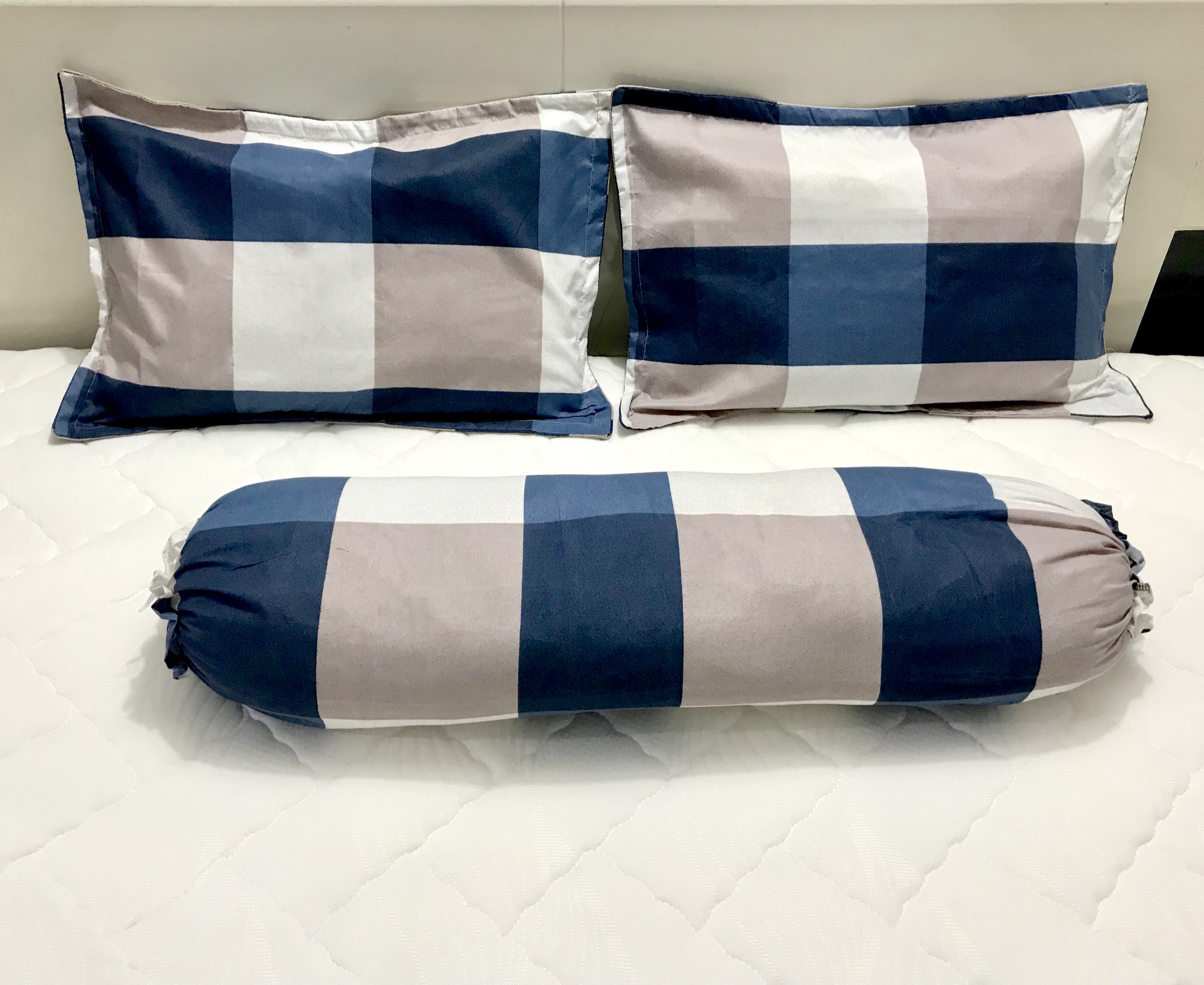 [Sét 2 vỏ gối nằm, 1 vỏ gối ôm Cotton] 2 Vỏ gối nằm 40x60cm, 1 vỏ gối ôm 30x100cm cotton cao cấp