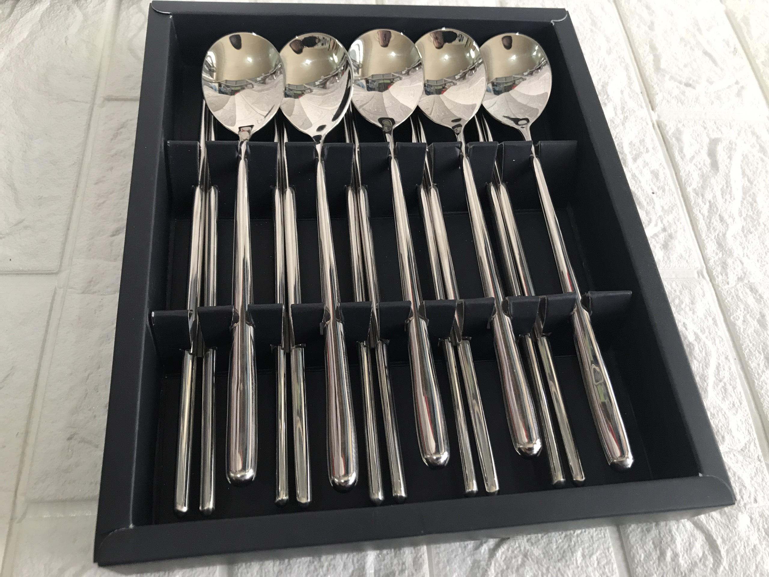 Set 5P thìa đũa chân không GGOMI MK335
