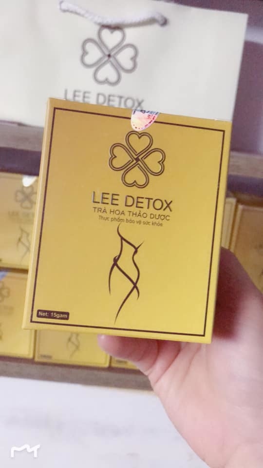 Trà Hoa Giảm Cân Lee Detox (30v)