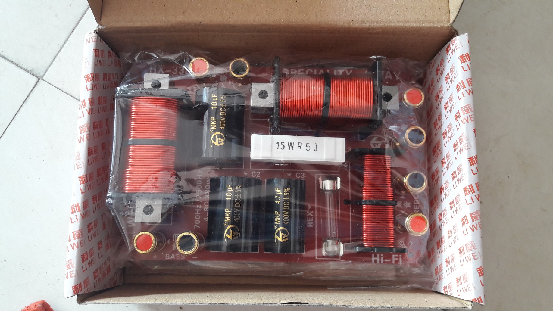 Cặp mạch phân tần cao cấp liwei 3way HX-3388