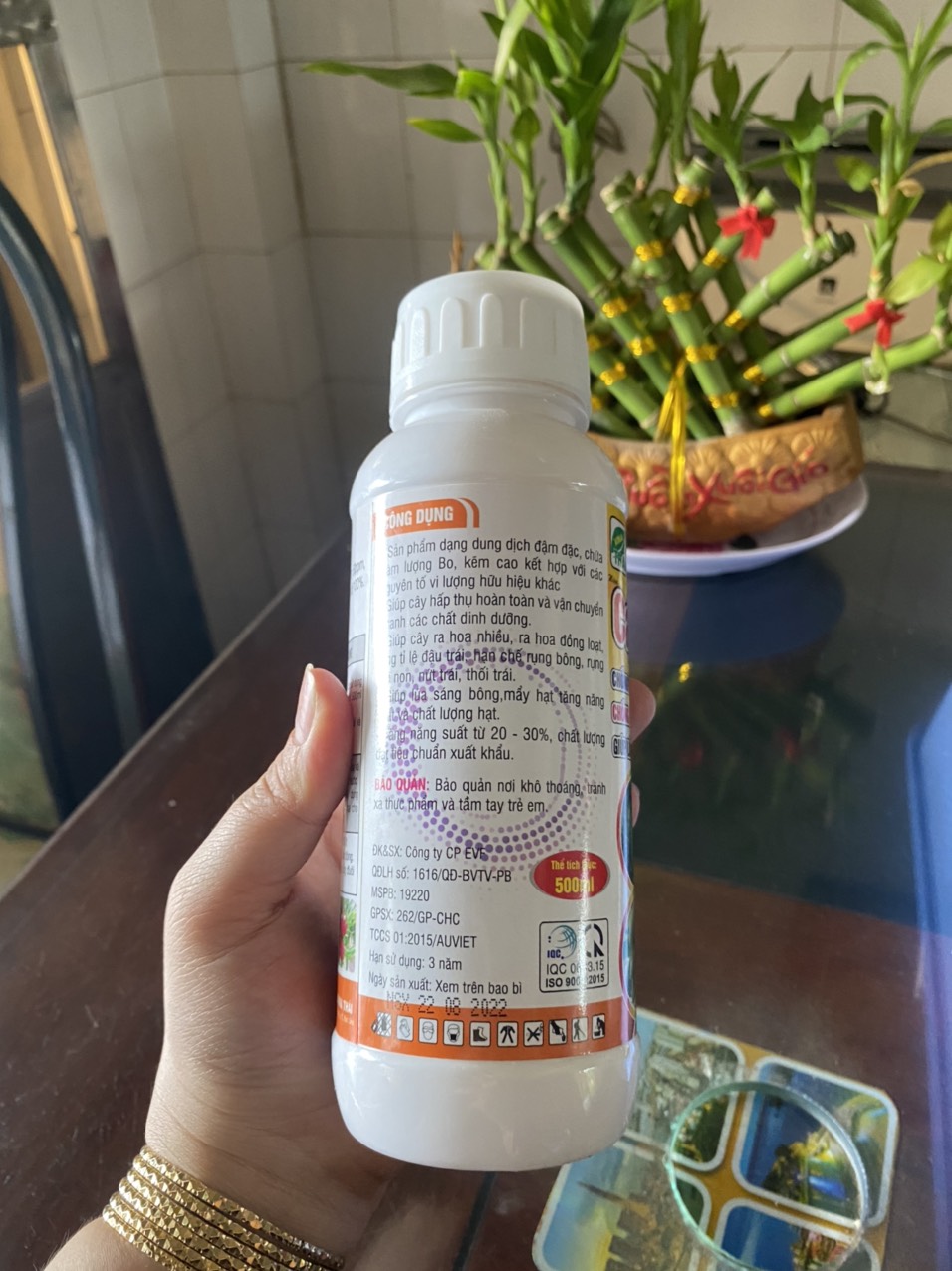 Phân Bón Vi Lượng Canxi Bo Thái 500ml