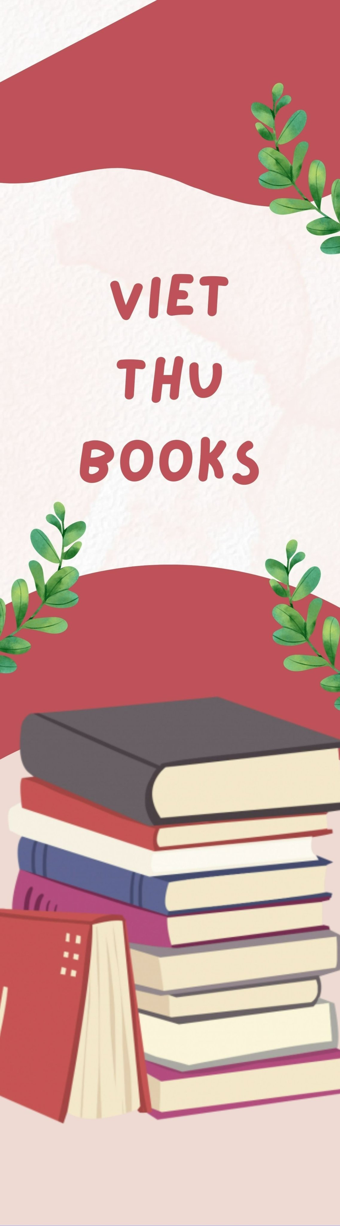 Bookmark kẹp sách giấy cứng Việt Thư (Giao ngẫu nhiên theo từng mẫu)(VT)