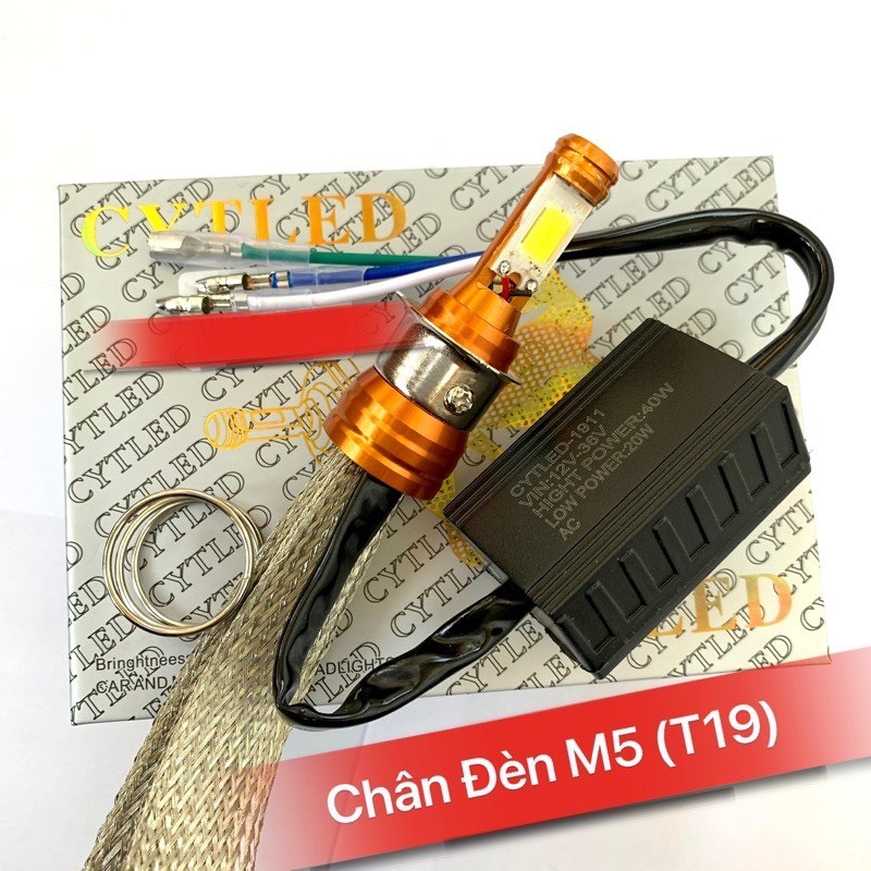🔥ĐÈN PHA LED CYT 2 TIM LED H4🔥 (GIÁ 1 BÓNG)