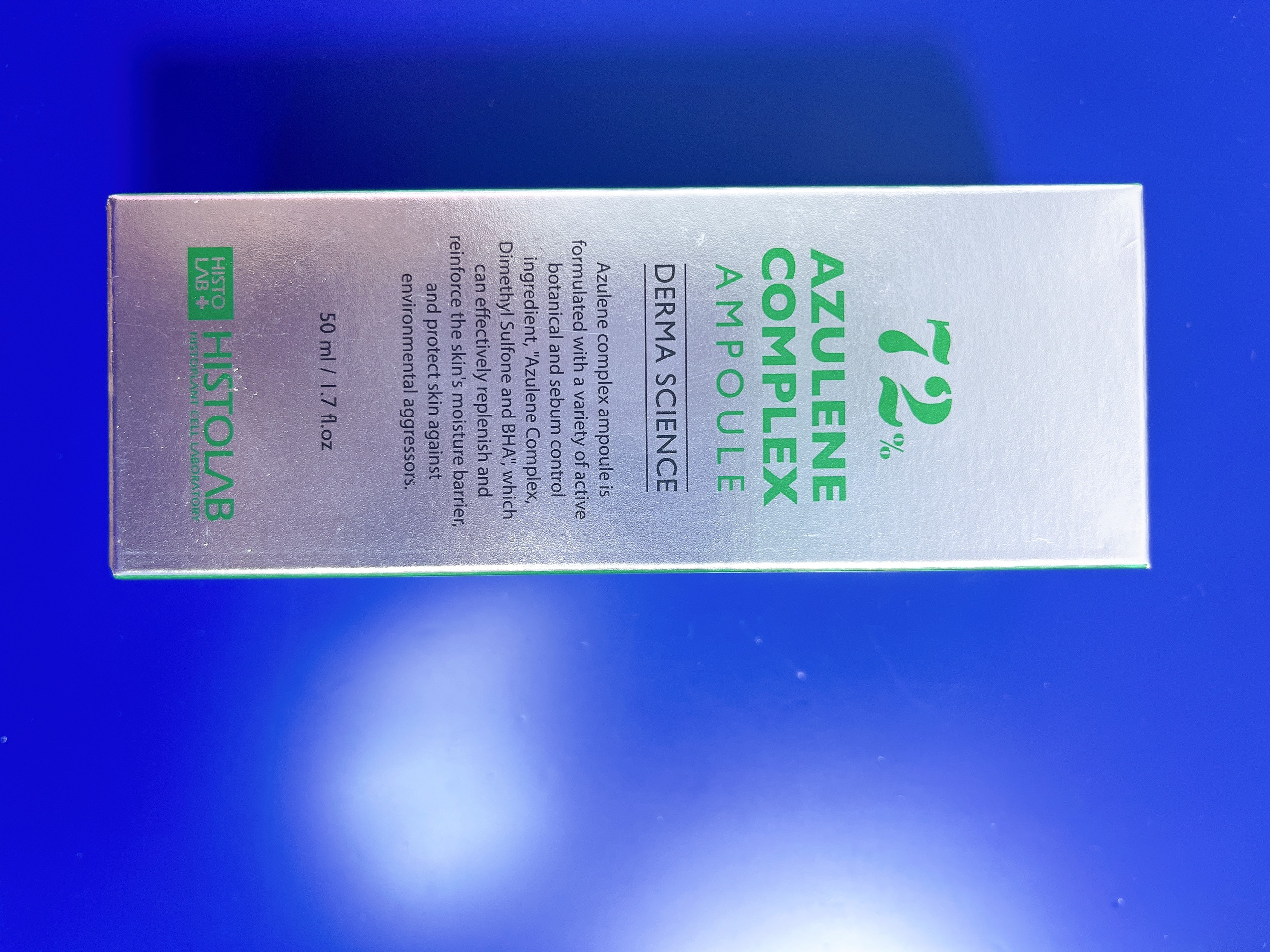 TINH CHẤT DÀNH CHO DA MỤN - AZULENE COMPLEX AMPOULE 72%