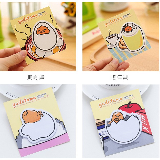 Note ghi chú GUDETAMA vàng siêu dễ thương