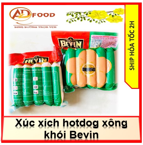 1kg xúc xích bevin thơm ngon  (20 cây)