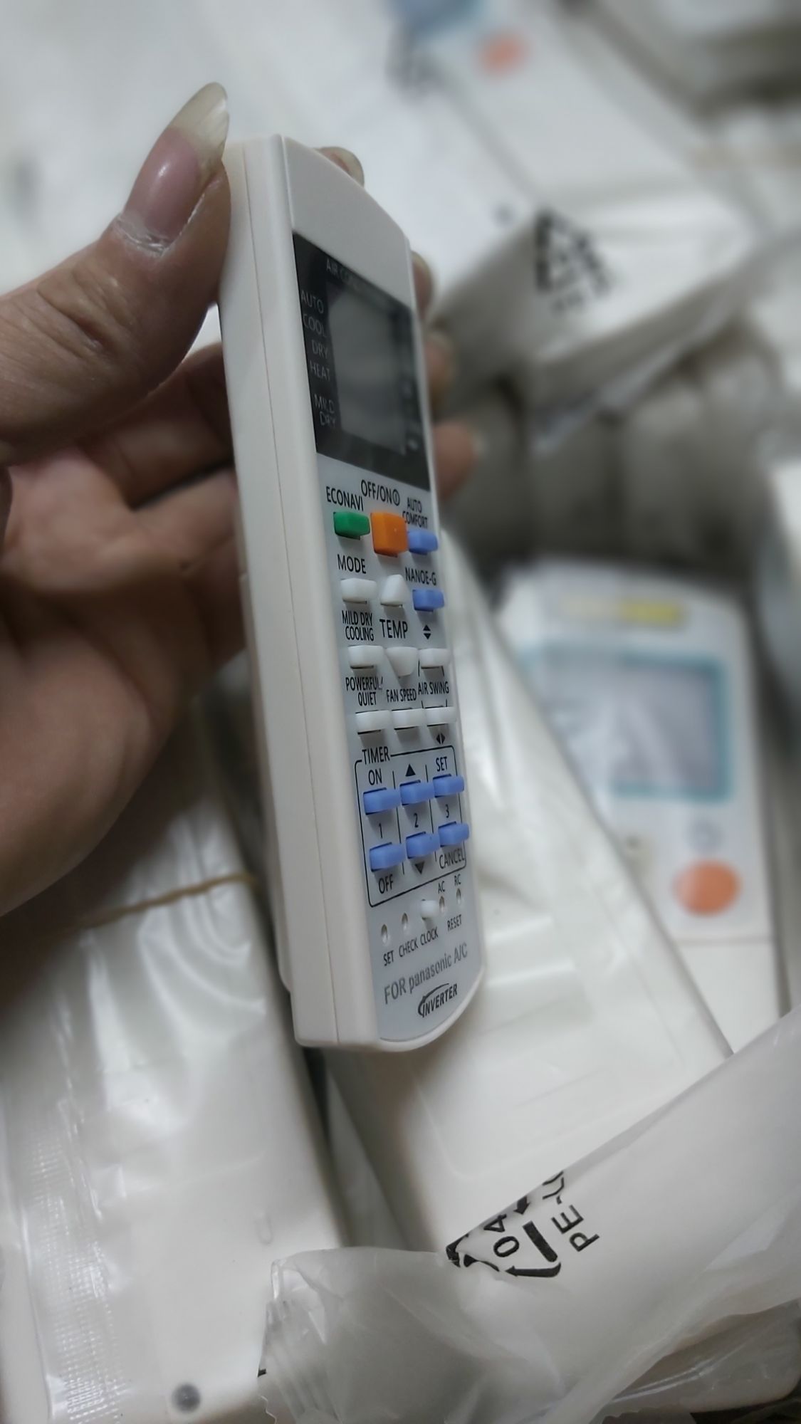 khiên điều hòa panasonic inveter 2 chiều