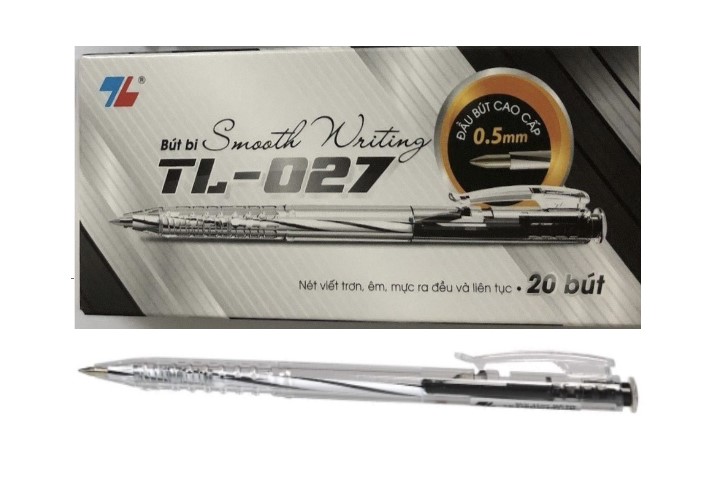 bút bi TL 027 hộp 20 bút