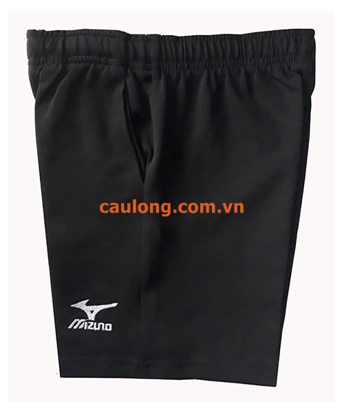 Quần Short Cầu Lông Nữ Mizuno Đen Trơn