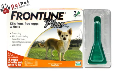 Nhỏ Gáy Phòng Và diệt Ve Rận Bọ Chét Cho Chó Frontline Plus For Dogs