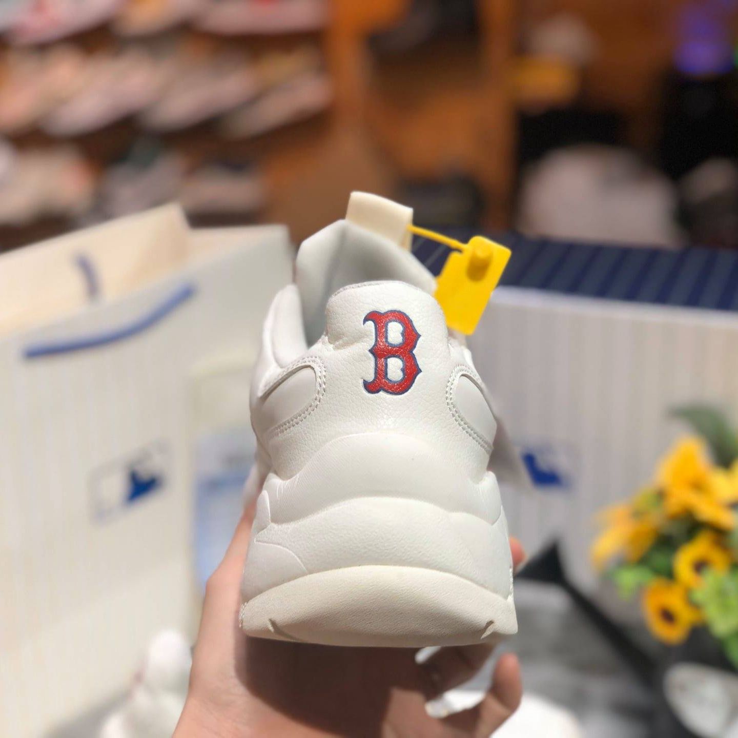 Giày MLB Bigball Chunky P Boston Red Sox ( Full box)