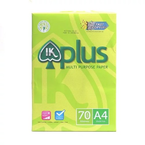 Giấy A4 trắng, đẹp - IK Plus 70gsm