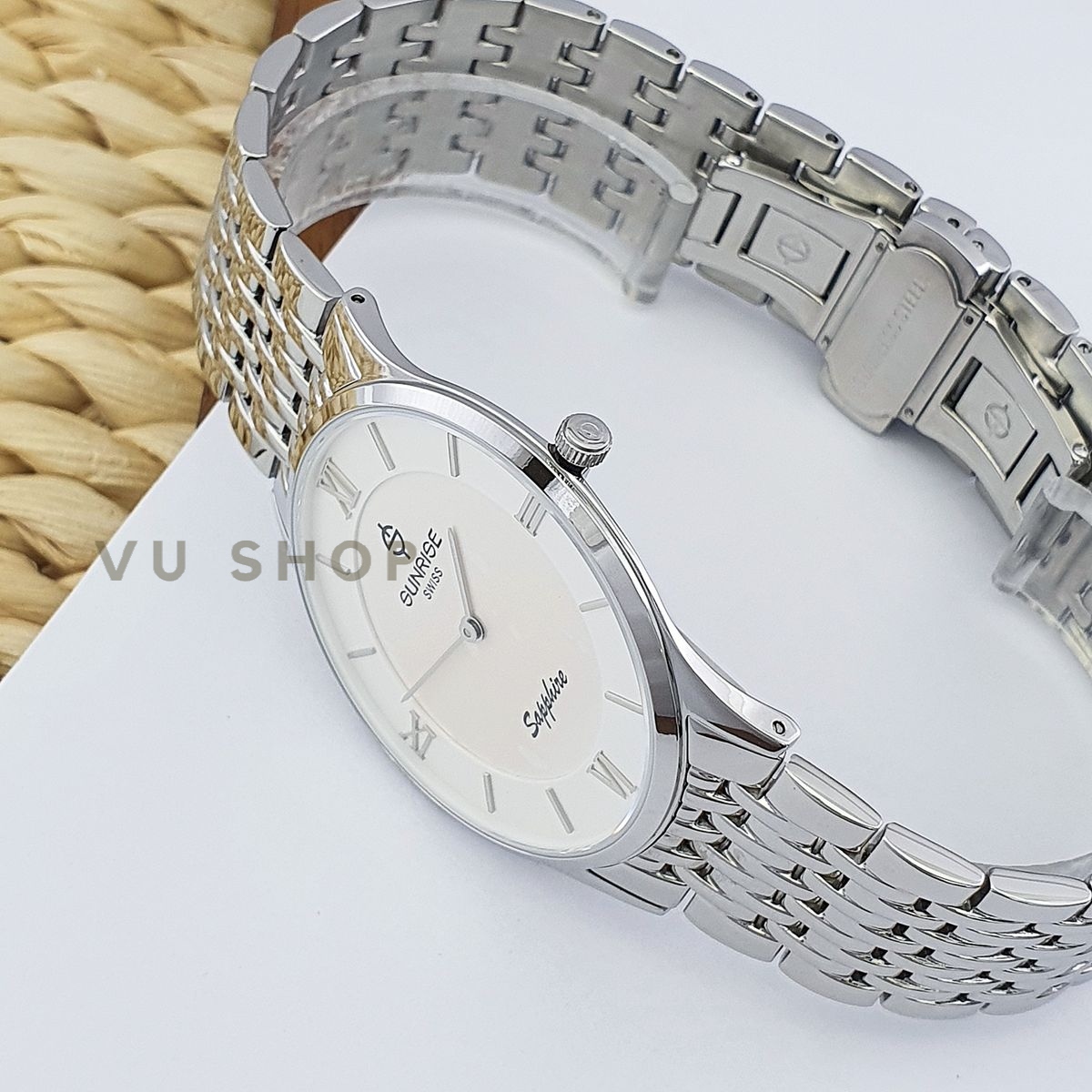 [HCM]Đồng hồ nữ SUNRISE DL736SWC Chính hãng