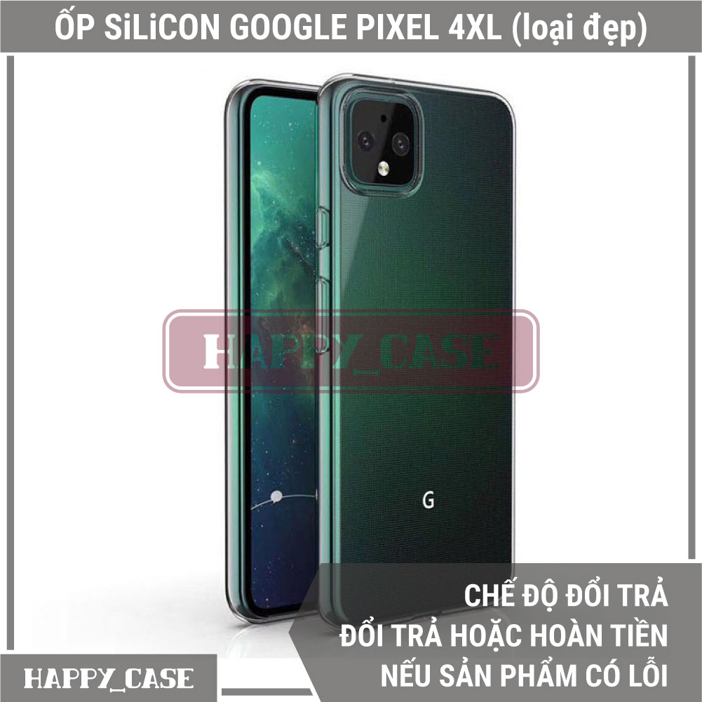 Ốp Lưng Điện Thoại GOOGLE PIXEL 4XL (Loại Đẹp) Thin Transparent Silicon