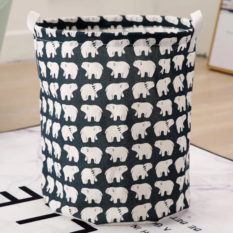 [HCM]Sọt Vải Đựng Đồ Đa Năng Gấp Gọn Size Lớn