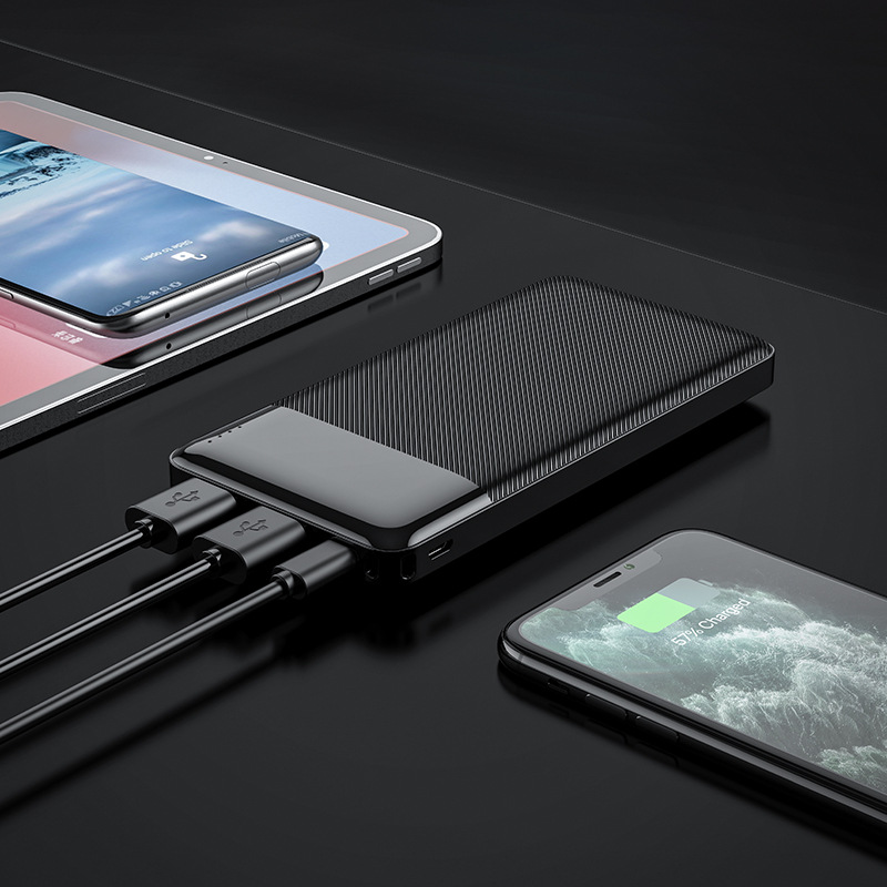 Pin sạc dự phòng Hoco J72 Easy travel 10000mAh 2 cổng Input/Output max 2A - Nhất Tín Computer