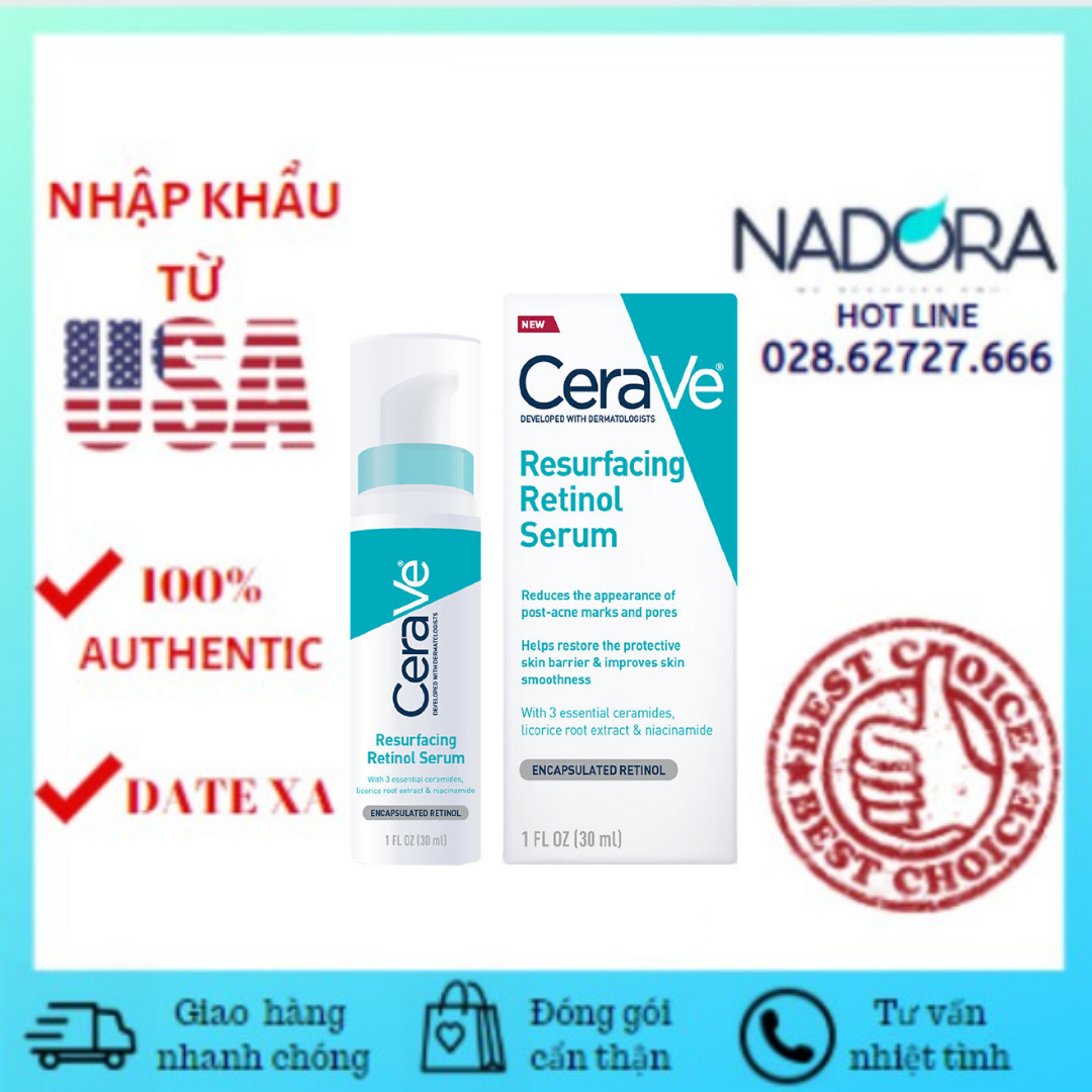 [HCM]Tinh Chất Chống Lão Hóa CeraVe Resurfacing Retinol