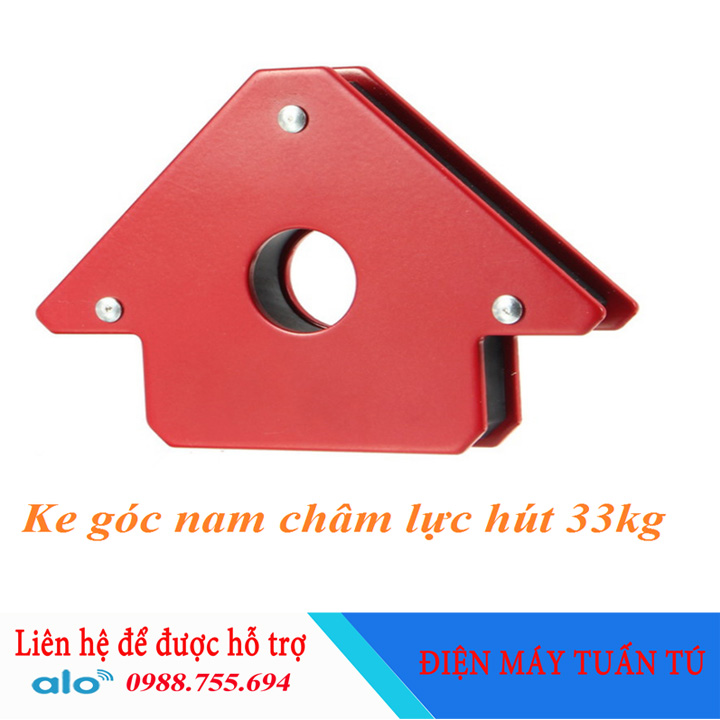 Bộ 2 ke góc nam châm lực hút 33kg