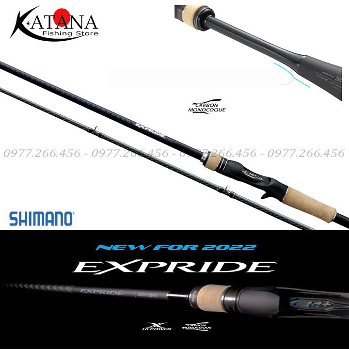 Cần câu lure Shimano Expride - New!2022!