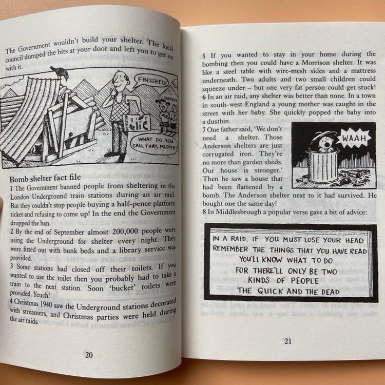 Bản đen trắng- Horrible Histories 20q - No box