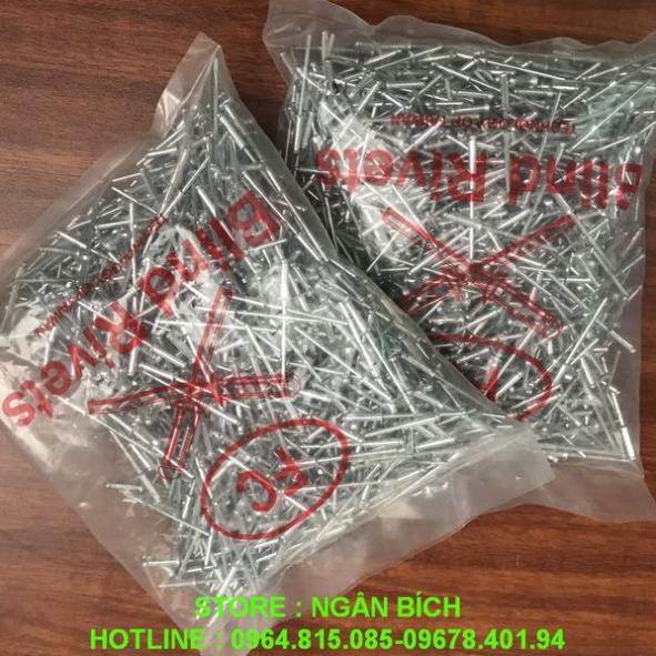 Đinh rivet , đinh rút (3li 4li 5li) 100g