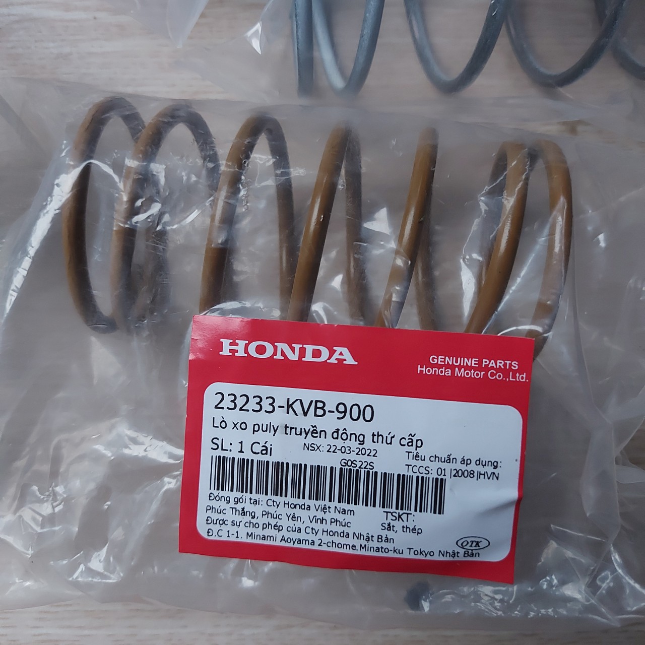 Lò xo côn /lò xo trụ côn xe honda
