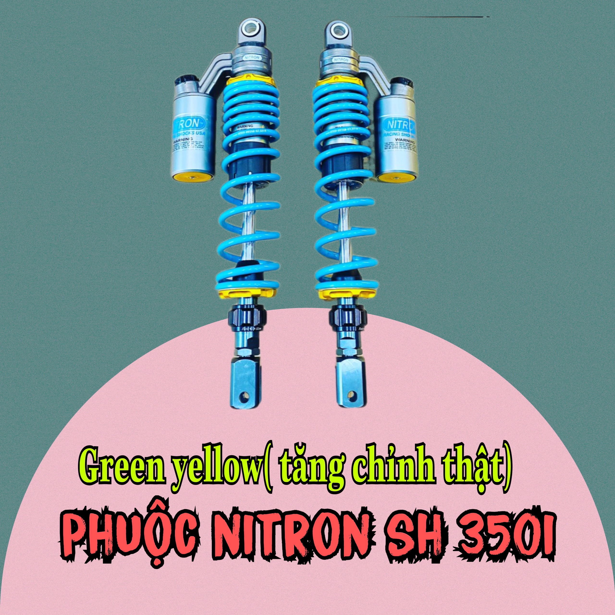 Phuộc NITRON AB-SHvn-SH 350i đủ màu