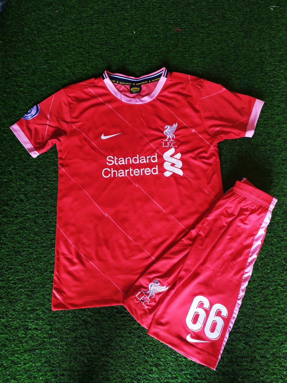 Bộ LIVERPOOL 2021/2022 đã in ALEXANDER-ARNOLD 66 (Chuẩn font Liver)
