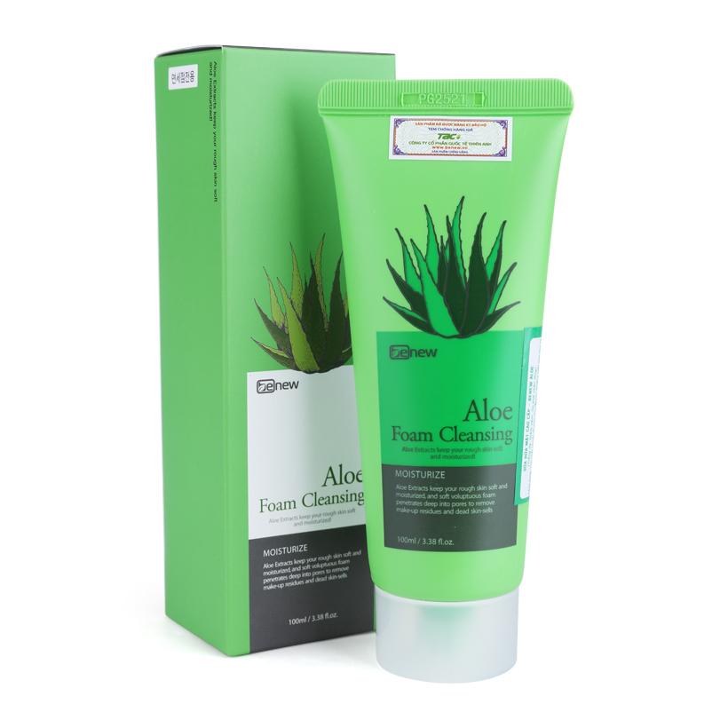 Sữa rửa mặt cao cấp Hàn Quốc Benew Lô hội (100ml)