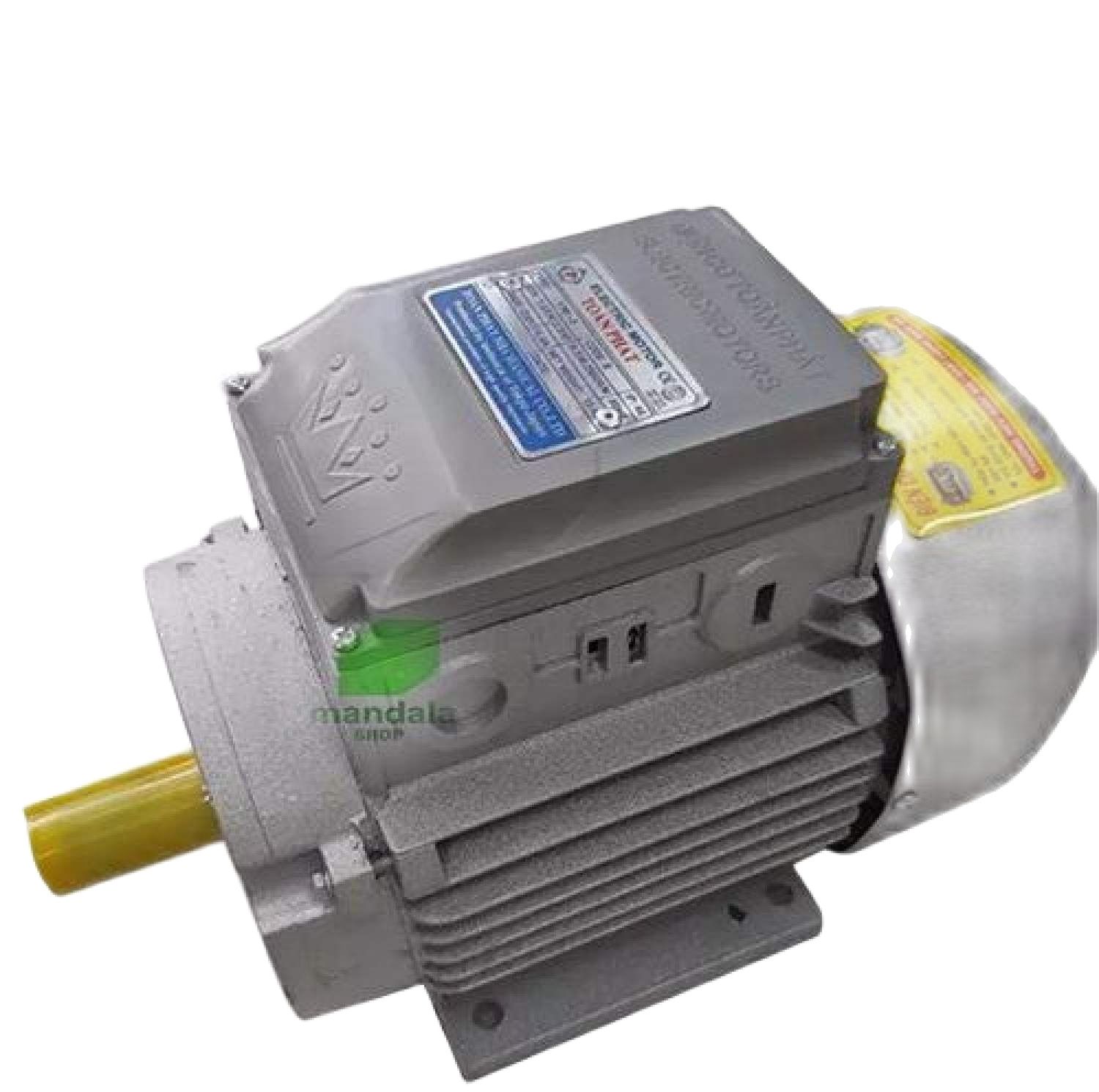 Mô tơ động cơ điện cơ toàn phát 1.5kw - 2 ngựa tốc nhanh 2900v/pđiện 1pha 220v dây đồng 100%